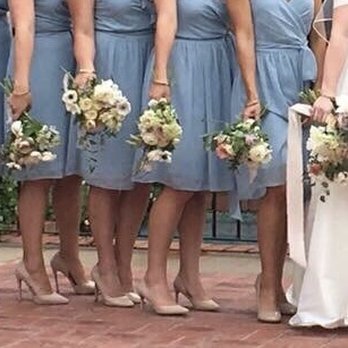 Ash + Oak - I know it's blurry, but these bouquets were perfect with our color palette - Florists Near Me