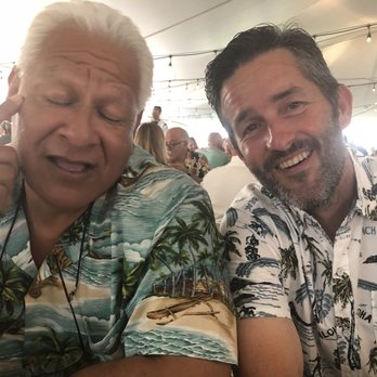 Luau Makaiwa - The guys after a few Mai Tai's! - Hawaiian Near Me - Kapaa, Hawaii