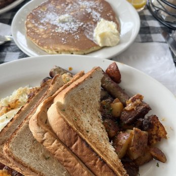 Fountain Place Restaurant - Big breakfast its called it was good can't complain - American Near Me - Salem, Massachusetts Fountain Place Restaurant - Big breakfast its called it was good can't complain - American Near Me - Salem, Massachusetts
