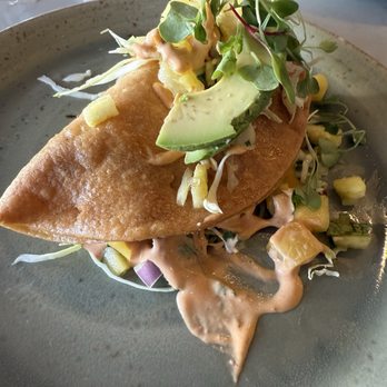 Santo Mezcal - Taco Culichi - fried shrimp taco - Mexican Near Me - Santa Barbara, California Santo Mezcal - Taco Culichi - fried shrimp taco - Mexican Near Me - Santa Barbara, California