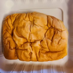 Myrie's Island Kitchen - Coco bread. Nice portion size.