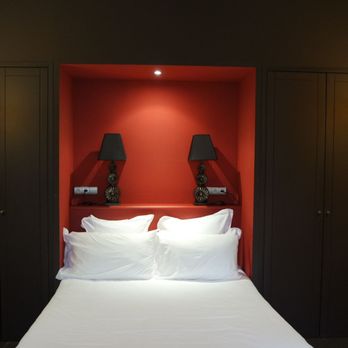 Villa Garbo - Das Bett. (Zimmer 20) - Hotels Near Me - Cannes, 06