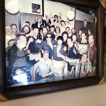 Rolla Cabin - Photo at the sushi bar of a bachelor party circa 1988 with the owner/Chef in the middle - Japanese Near Me - Hayward, California Rolla Cabin - Photo at the sushi bar of a bachelor party circa 1988 with the owner/Chef in the middle - Japanese Near Me - Hayward, California