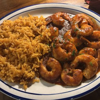 Los Amores de Julia - CAMARONES DON LUPE  Shrimp seasoned with garlic, butter and diabla sauce, accompanied with rice | $32 - Mexican Near Me - Sacramento, California