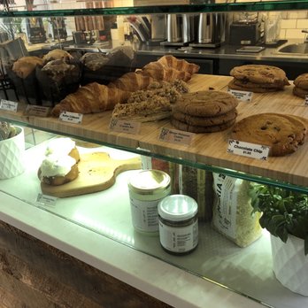 Eden Cafe - a variety of baked goods on display - Cafes Near Me - Vancouver, British Columbia