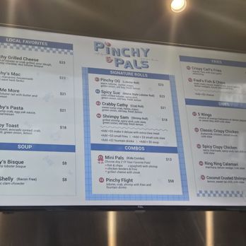 Pinchy & Pals - Menu - Seafood Near Me - Tustin, California Pinchy & Pals - Menu - Seafood Near Me - Tustin, California