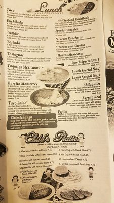 Menu photo 1 El Monterrey Warrensburg, MO