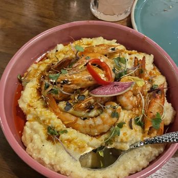 Cocina Chiwas - Shrimp & polenta special - Mexican Near Me - Tempe, Arizona