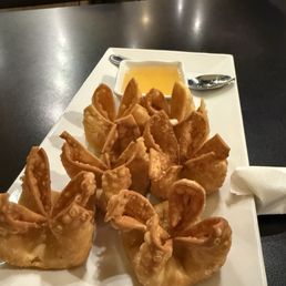 Fried wontons.
