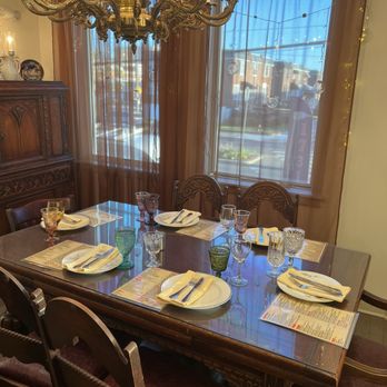 1731 Restaurant - Old school dining table (upstairs) - Italian Near Me - Philadelphia, Pennsylvania 1731 Restaurant - Old school dining table (upstairs) - Italian Near Me - Philadelphia, Pennsylvania