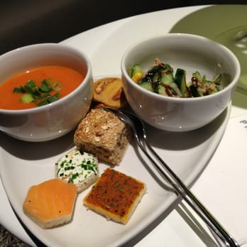 Privium Lounge - A small sample of their excellent F&B. - Lounges Near Me - Amsterdam, New Hampshire