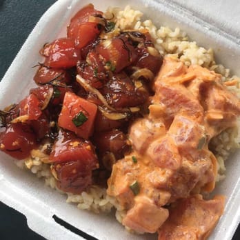 Ono Seafood - Shoyu and spicy ahi - Seafood Near Me - Honolulu, Hawaii Ono Seafood - Shoyu and spicy ahi - Seafood Near Me - Honolulu, Hawaii