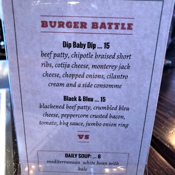 Left Bank Burger Bar - Menu - Burgers Near Me - Jersey City, New Jersey