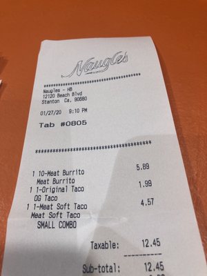 Naugles Tacos & Burgers by null