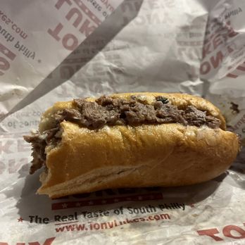 Tony Luke's - Very plain and not seasoned. - Cheesesteaks Near Me - Las Vegas, Nevada