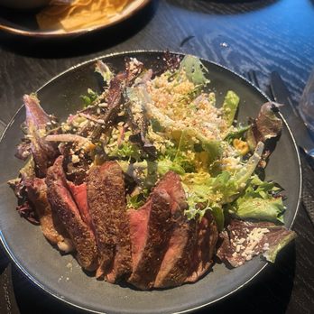 La Popular - Corn off the Cobb Salad with steak - Mexican Near Me - Porter Ranch, California