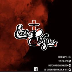 Exotic Vapes - Store name and logo