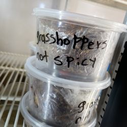 Carniceria Y Panaderia El Oaxaqueno - Grasshoppers??