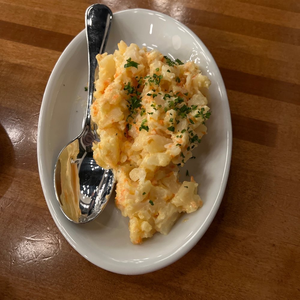 Casa Pollastro - Potato salad - Brazilian Near Me - Dallas, Texas Casa Pollastro - Potato salad - Brazilian Near Me - Dallas, Texas