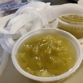Huck's Catfish - Tomato relish and chopped onions... - Southern Near Me - Denison, Texas Huck's Catfish - Tomato relish and chopped onions... - Southern Near Me - Denison, Texas