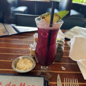 Pappas Seafood House - Voodoo drink - Seafood Near Me - Webster, Texas