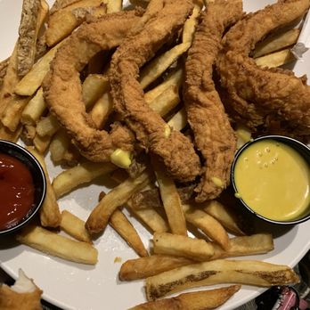 Foothills Brewing - Longest chicken tenders ever - American Near Me - Winston Salem, North Carolina