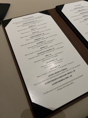 Menu photo 1 Javiers Pasadena, CA Menu photo 1 Javiers Pasadena, CA
