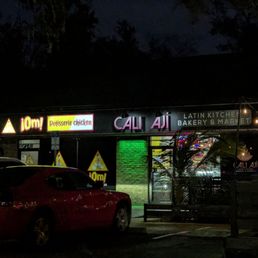 Exterior outside entrance of Cali Aji Latin Kitchen and Bakery - Riverview, Florida Exterior outside entrance of Cali Aji Latin Kitchen and Bakery - Riverview, Florida