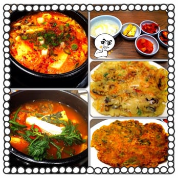 Ahjoomah's Apron - soon tofu chigae, fresh cod fish soup, seafood pancake and kimchi pancake - Korean Near Me - Chicago, Illinois Ahjoomah's Apron - soon tofu chigae, fresh cod fish soup, seafood pancake and kimchi pancake - Korean Near Me - Chicago, Illinois