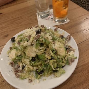 O+O Pizza - Brussels sprouts salad - Italian Near Me - St. Louis, Missouri O+O Pizza - Brussels sprouts salad - Italian Near Me - St. Louis, Missouri