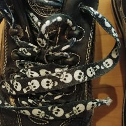 Pahrump Nugget Bowling Alley - Of course my bowling shoes have skulls on the shoelaces.
