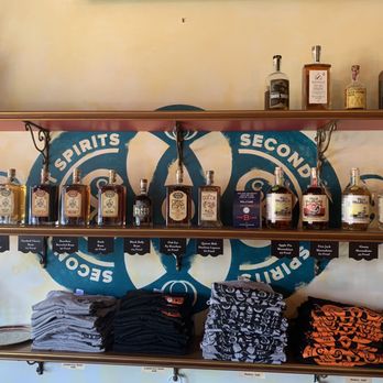 Second Sight Spirits - shelves of liquor and liquor bottles - Cocktail Bars Near Me - Ludlow, Kentucky