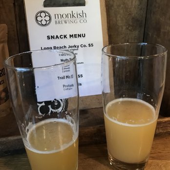 Monkish Brewing - Snack menu - Breweries Near Me - Torrance, California Monkish Brewing - Snack menu - Breweries Near Me - Torrance, California