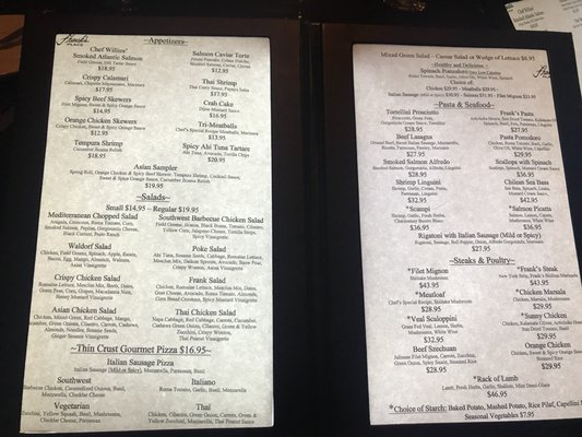 Menu photo 7 Indian Wells LIve Indian Wells, CA