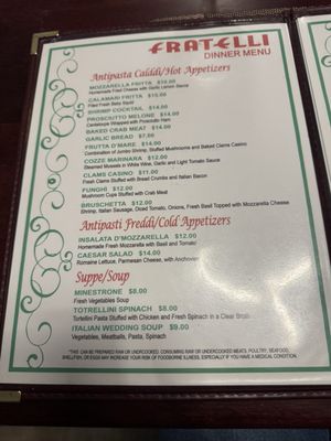Menu photo 5 Fratelli Alexandria, VA Menu photo 5 Fratelli Alexandria, VA