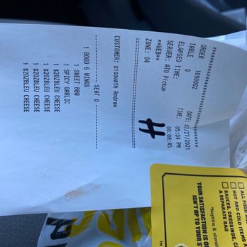 Buffalo Wild Wings - The time is wrong and it took them an extra 30 minutes to get my order especially after I placed the order online! - American Near Me - Cerritos, California Buffalo Wild Wings - The time is wrong and it took them an extra 30 minutes to get my order especially after I placed the order online! - American Near Me - Cerritos, California