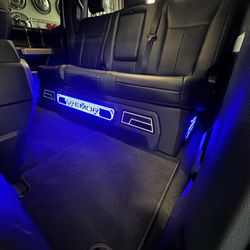 JSP Auto Audio - The finished product of the sub box installation
