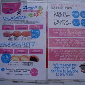 Leonard's Bakery - Menu and schedule - Bakeries Near Me - Waipahu, Hawaii Leonard's Bakery - Menu and schedule - Bakeries Near Me - Waipahu, Hawaii