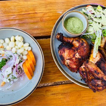 Llama Queen - Clasico Cebiche   Half Chicken - Peruvian Near Me - Austin, Texas