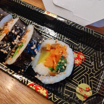 Chung Moo Rollrice & Dongas - Vegetable burdock kimbap - Korean Near Me - Flushing, New York Chung Moo Rollrice & Dongas - Vegetable burdock kimbap - Korean Near Me - Flushing, New York