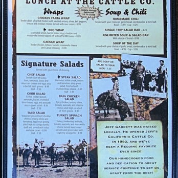 Jeff's California Cattle - Lunch 2 8/2011 - American Near Me - Redding, California