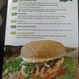 Part of their menu! Part of their menu!