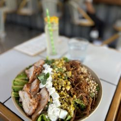 ACRE Restaurant & Cocktail Bar - Fresh chicken and all the ingredients of the Cobb Salad