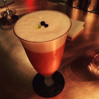 The Office - Dealer's Choice - gin, strawberry, egg white and MUCH more - American Near Me - Chicago, Illinois