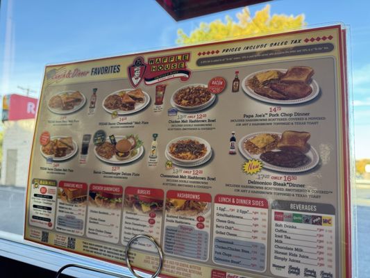 Menu photo 4 Waffle House Albuquerque, NM