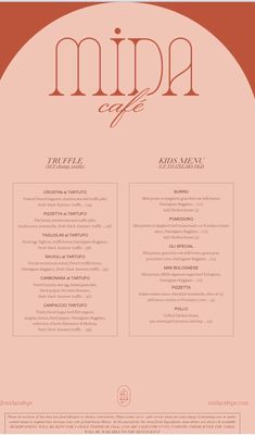 Menu photo 2 Mida Cafe Guaynabo, PR Menu photo 2 Mida Cafe Guaynabo, PR