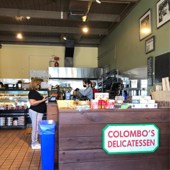 Colombo's Delicatessen - Front counter and deli bar. - Delis Near Me - Pacifica, California
