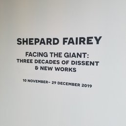 Shepard Fairey | Facing the Giant: 30 Years of Dissent Shepard Fairey | Facing the Giant: 30 Years of Dissent