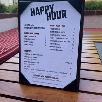 Peter B's - Happy Hour Menu - Breweries Near Me - Monterey, California Peter B's - Happy Hour Menu - Breweries Near Me - Monterey, California