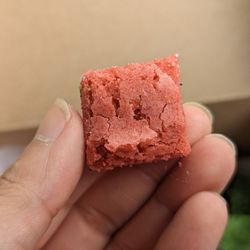 Foodologie Baked Goods - Strawberry micro brownie